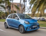 2020 Smart EQ ForFour Passion Line (Color: Steel Blue) Front Three-Quarter Wallpapers 150x120