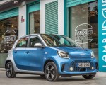 2020 Smart EQ ForFour Passion Line (Color: Steel Blue) Front Three-Quarter Wallpapers 150x120