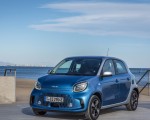 2020 Smart EQ ForFour Passion Line (Color: Steel Blue) Front Three-Quarter Wallpapers 150x120