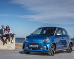 2020 Smart EQ ForFour Passion Line (Color: Steel Blue) Front Three-Quarter Wallpapers 150x120