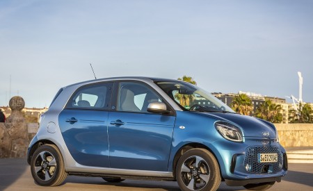 2020 Smart EQ ForFour Passion Line (Color: Steel Blue) Front Three-Quarter Wallpapers 450x275 (60)