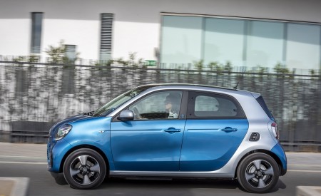 2020 Smart EQ ForFour Passion Line (Color: Steel Blue) Side Wallpapers 450x275 (50)