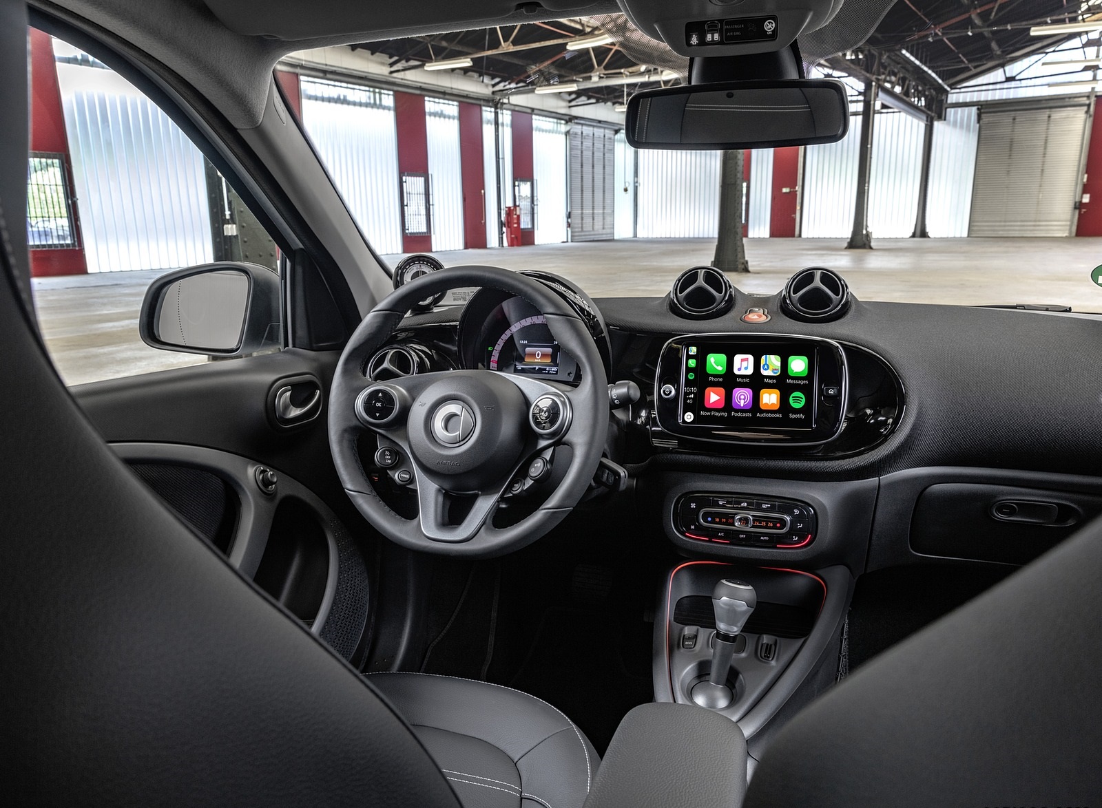 2020 Smart EQ ForFour Pulse Line (Color: Ice White) Interior Wallpapers #41 of 80