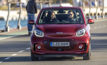 2020 Smart EQ ForTwo Cabrio Prime Line (Color: Carmine Red) Front Wallpapers 450x275 (16)