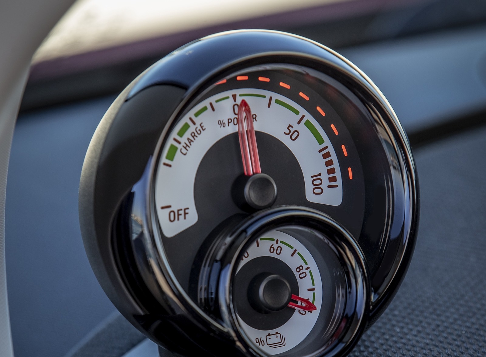 2020 Smart EQ ForTwo Cabrio Prime Line (Color: Carmine Red) Instrument Cluster Wallpapers #54 of 100