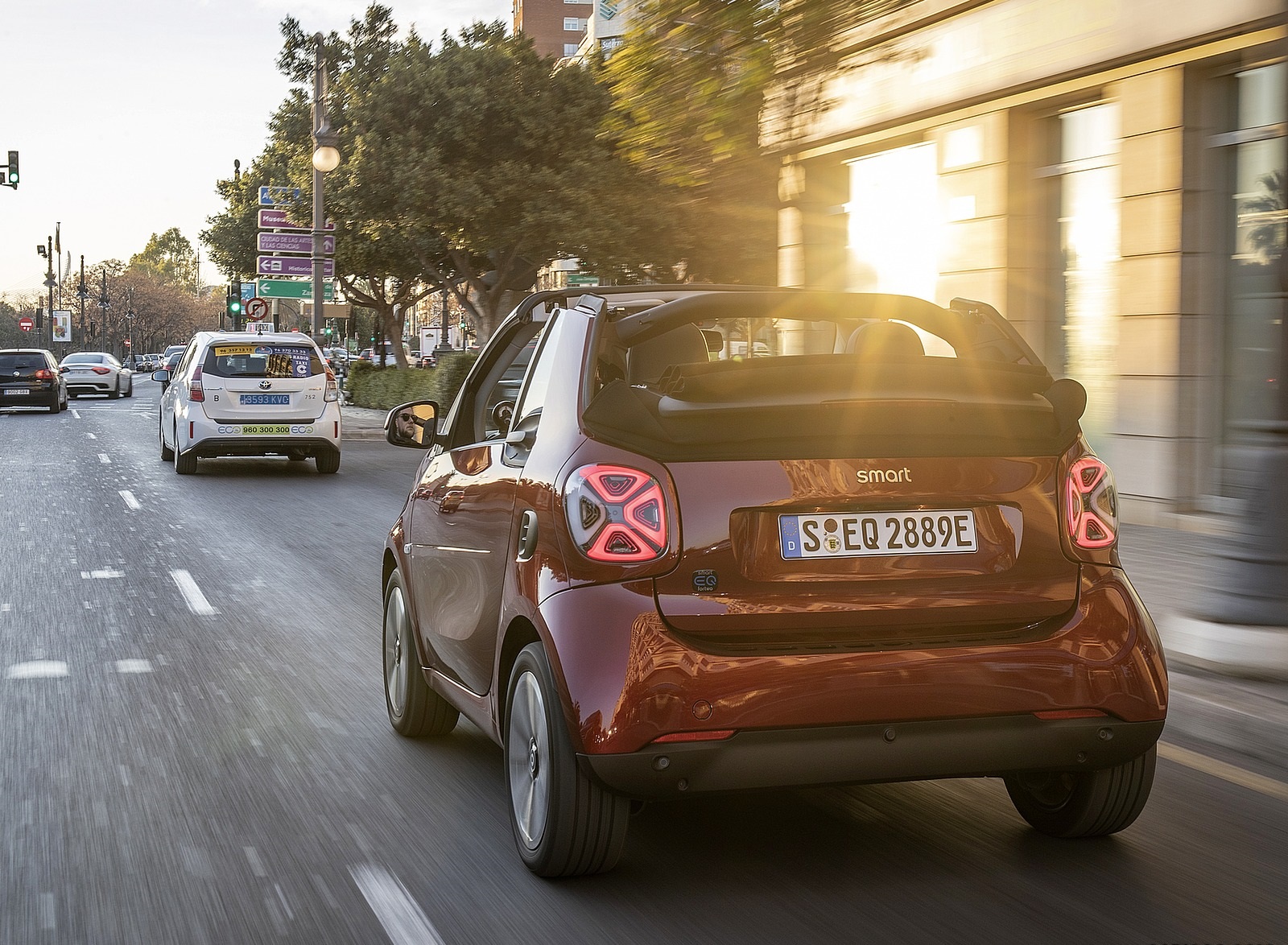 Smart Fortwo Cabrio Red Color