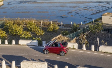 2020 Smart EQ ForTwo Cabrio Prime Line (Color: Carmine Red) Side Wallpapers 450x275 (18)