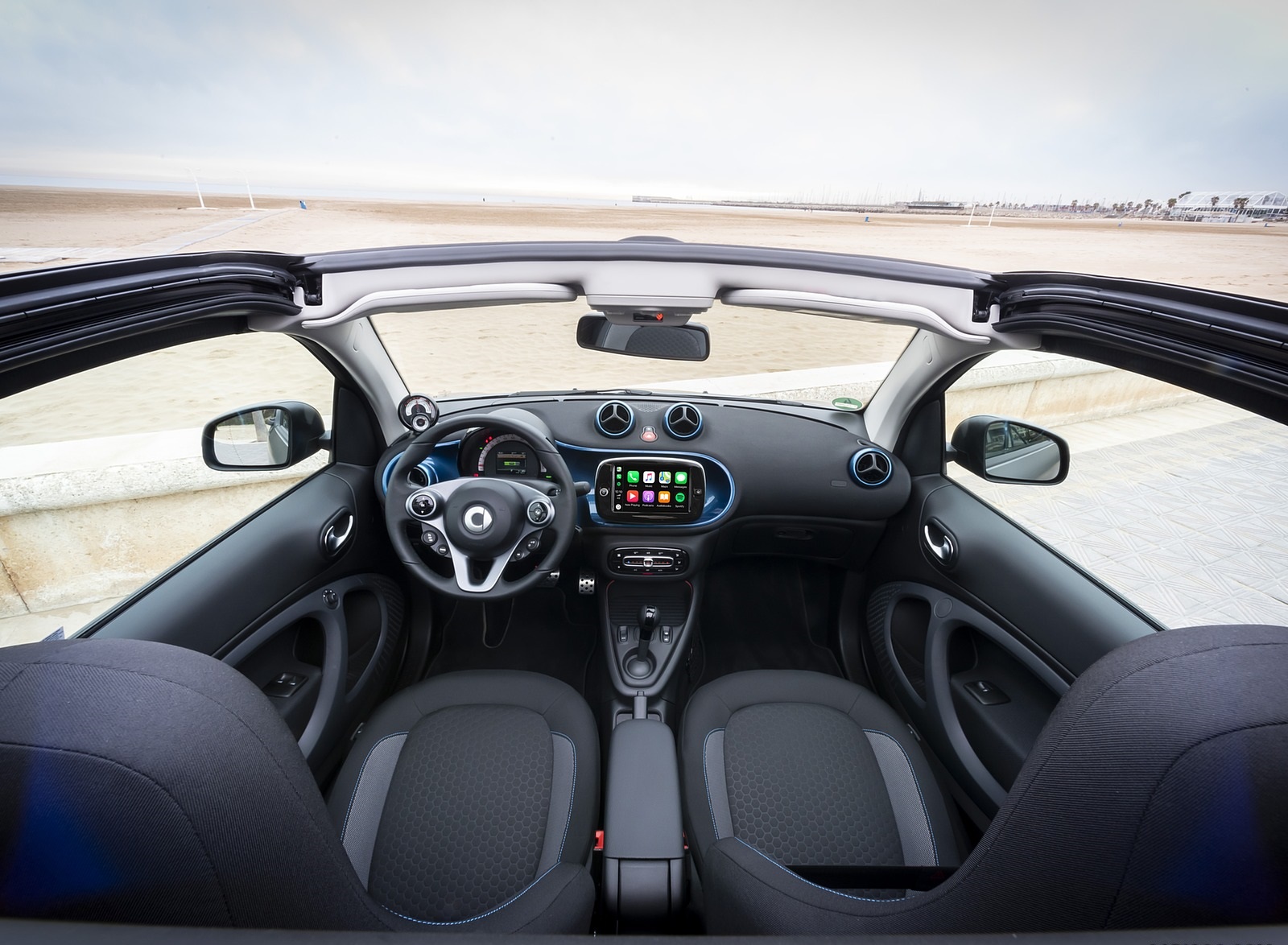 2020 Smart EQ ForTwo Cabrio Pulse Line (Color: Graphite Grey Matt) Interior Cockpit Wallpapers #97 of 100