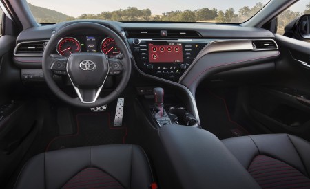2020 Toyota Camry TRD Interior Cockpit Wallpapers 450x275 (23)