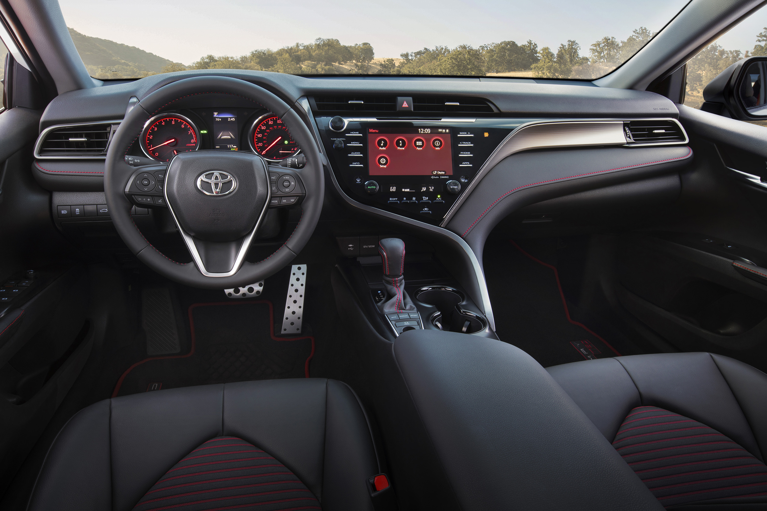 2020 Toyota Camry TRD Interior Cockpit Wallpapers #23 of 23