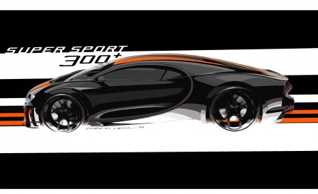 2021 Bugatti Chiron Super Sport 300+ Design Sketch Wallpapers 450x275 (18)
