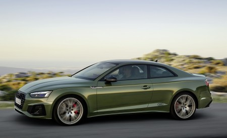2020 Audi A5 Coupe (Color: District Green) Front Three-Quarter Wallpapers 450x275 (2)