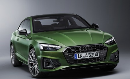 2020 Audi A5 Coupe (Color: District Green) Front Wallpapers 450x275 (20)