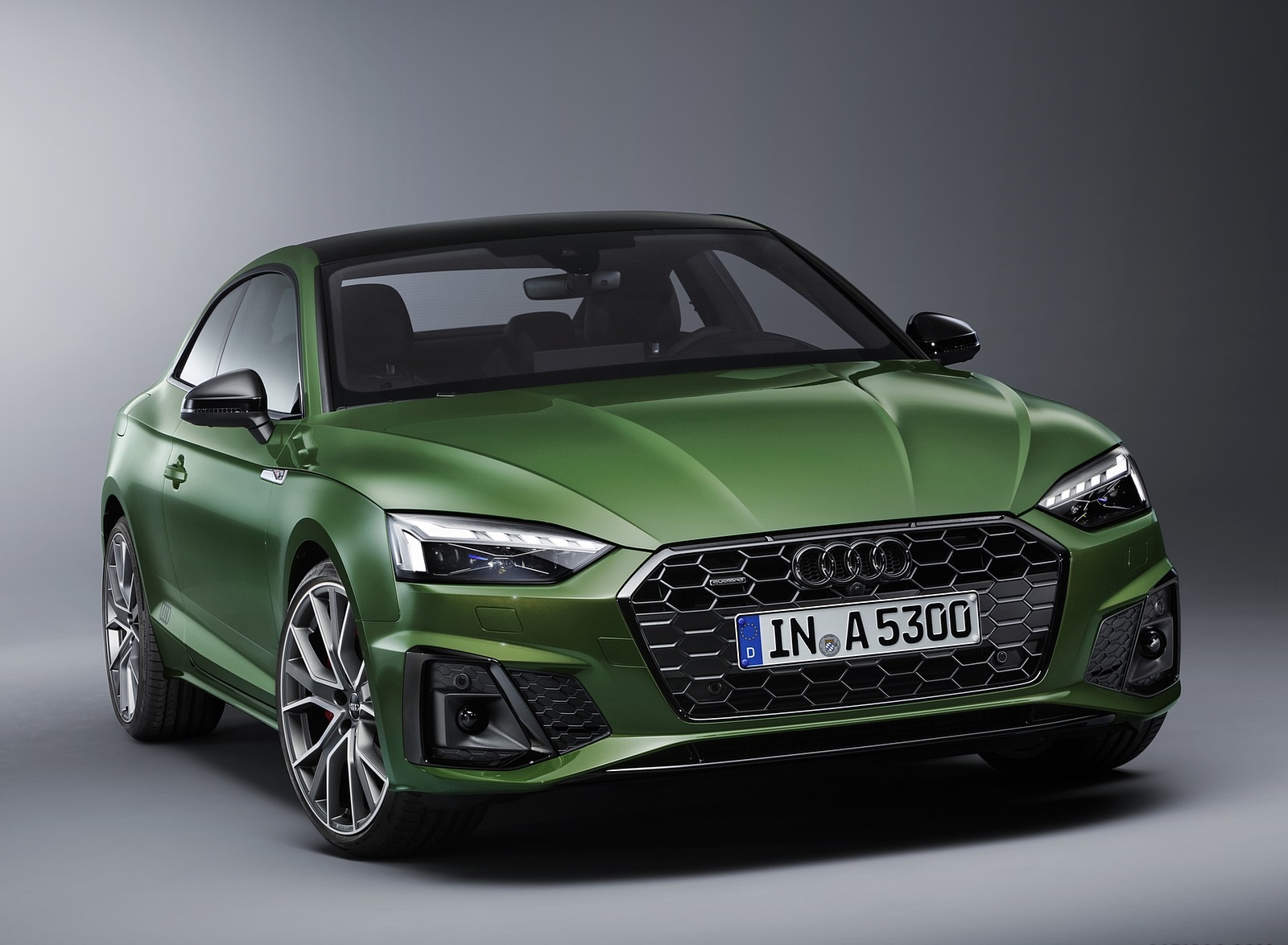 2020 Audi A5 Coupe (Color: District Green) Front Wallpapers #20 of 36