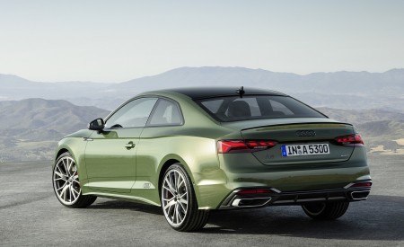 2020 Audi A5 Coupe (Color: District Green) Rear Three-Quarter Wallpapers 450x275 (13)