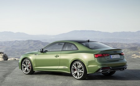 2020 Audi A5 Coupe (Color: District Green) Rear Three-Quarter Wallpapers 450x275 (14)