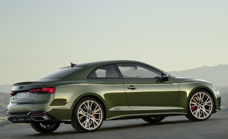 2020 Audi A5 Coupe (Color: District Green) Rear Three-Quarter Wallpapers 450x275 (15)