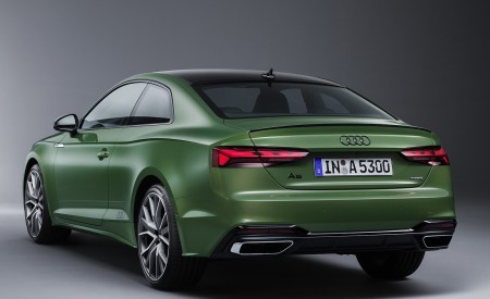 2020 Audi A5 Coupe (Color: District Green) Rear Three-Quarter Wallpapers 450x275 (21)