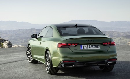 2020 Audi A5 Coupe (Color: District Green) Rear Three-Quarter Wallpapers 450x275 (16)