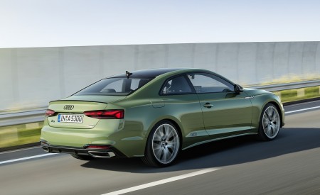 2020 Audi A5 Coupe (Color: District Green) Rear Three-Quarter Wallpapers 450x275 (3)