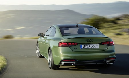 2020 Audi A5 Coupe (Color: District Green) Rear Wallpapers 450x275 (4)