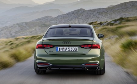 2020 Audi A5 Coupe (Color: District Green) Rear Wallpapers 450x275 (5)