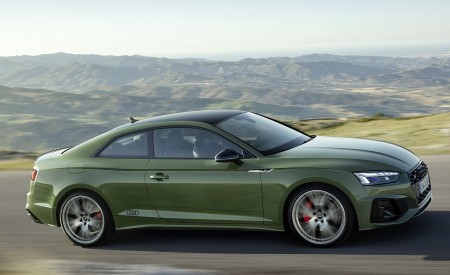 2020 Audi A5 Coupe (Color: District Green) Side Wallpapers 450x275 (6)