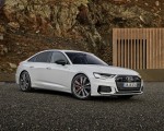 2020 Audi A6 55 TFSI e quattro (Color: Glacier White) Front Three-Quarter Wallpapers 150x120