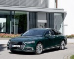 2020 Audi A8 L 60 TFSI e quattro Plug-In Hybrid (Color: Goodwood Green) Front Three-Quarter Wallpapers 150x120 (27)