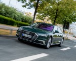 2020 Audi A8 L 60 TFSI e quattro Plug-In Hybrid (Color: Goodwood Green) Front Three-Quarter Wallpapers 150x120 (21)