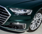 2020 Audi A8 L 60 TFSI e quattro Plug-In Hybrid (Color: Goodwood Green) Headlight Wallpapers 150x120