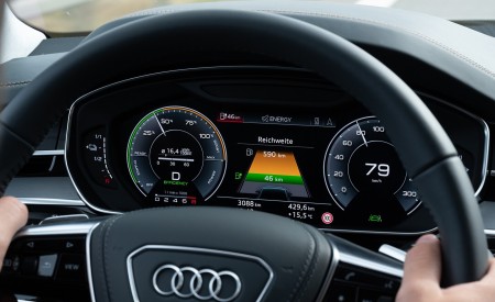 2020 Audi A8 L 60 TFSI e quattro Plug-In Hybrid Digital Instrument Cluster Wallpapers 450x275 (38)