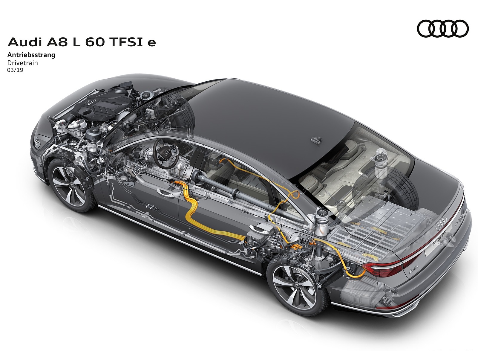 2020 Audi A8 L 60 TFSI e quattro Plug-In Hybrid Drivetrain Wallpapers #47 of 49