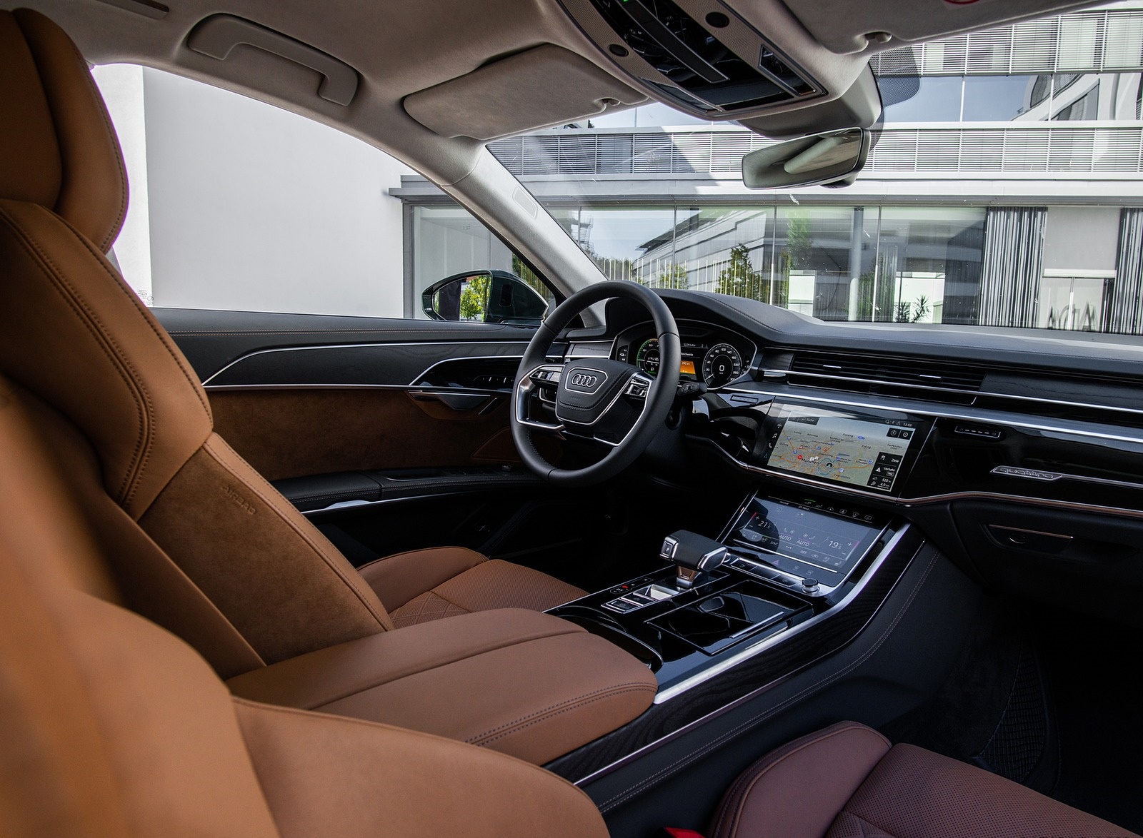 2020 Audi A8 L 60 TFSI e quattro Plug-In Hybrid Interior Wallpapers #42 of 49