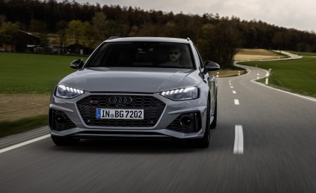 2020 Audi RS 4 Avant (Color: Nardo Gray) Front Wallpapers 450x275 (4)