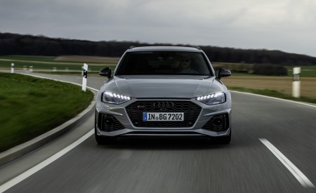 2020 Audi RS 4 Avant (Color: Nardo Gray) Front Wallpapers 450x275 (5)