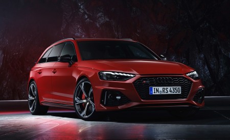 2020 Audi RS 4 Avant (Color: Tango Red) Front Wallpapers 450x275 (70)