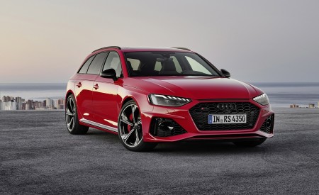 2020 Audi RS 4 Avant (Color: Tango Red) Front Wallpapers 450x275 (51)