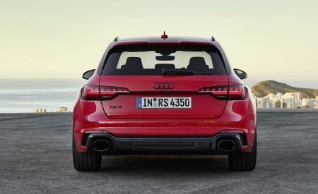 2020 Audi RS 4 Avant (Color: Tango Red) Rear Wallpapers 450x275 (54)