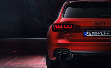 2020 Audi RS 4 Avant (Color: Tango Red) Tail Light Wallpapers 450x275 (77)