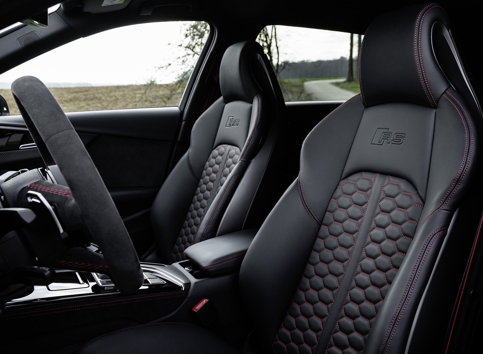 2020 Audi RS 4 Avant Interior Front Seats Wallpapers #31 of 98