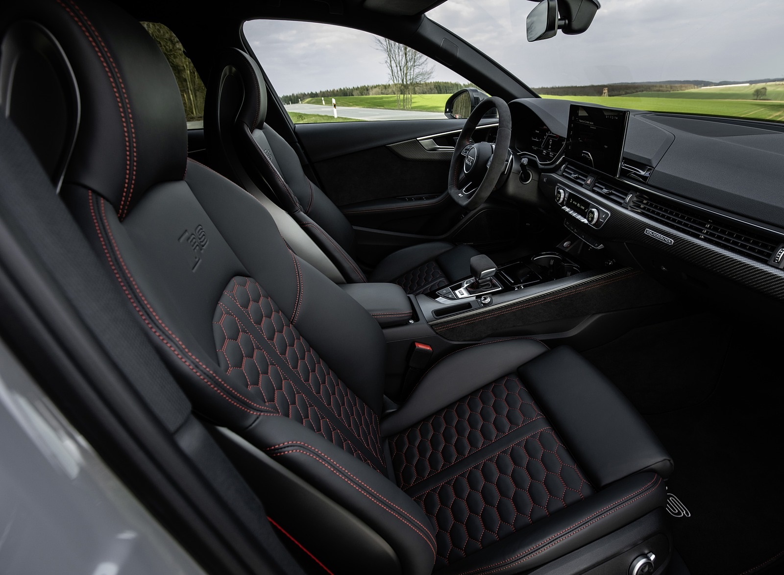 2020 Audi RS 4 Avant Interior Front Seats Wallpapers #30 of 98