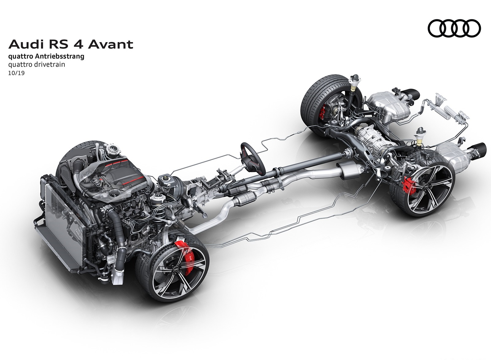 2020 Audi RS 4 Avant quattro drivetrain Wallpapers #93 of 98