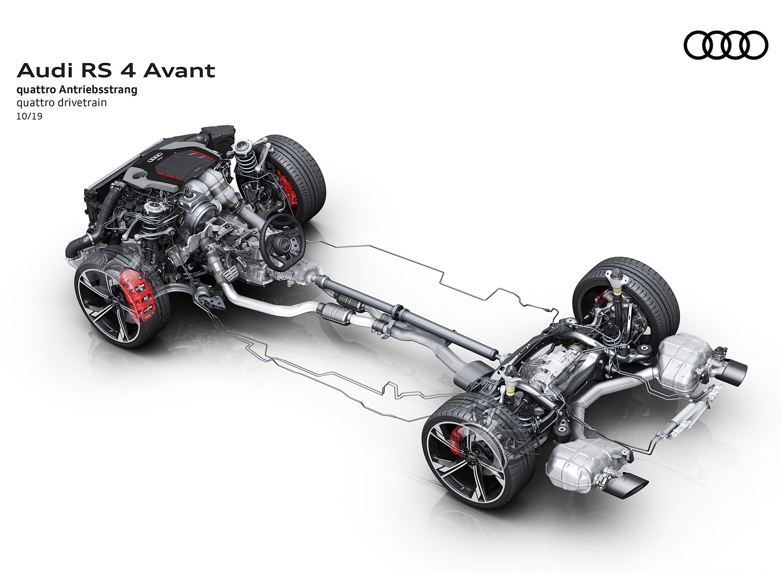 2020 Audi RS 4 Avant quattro drivetrain Wallpapers #91 of 98