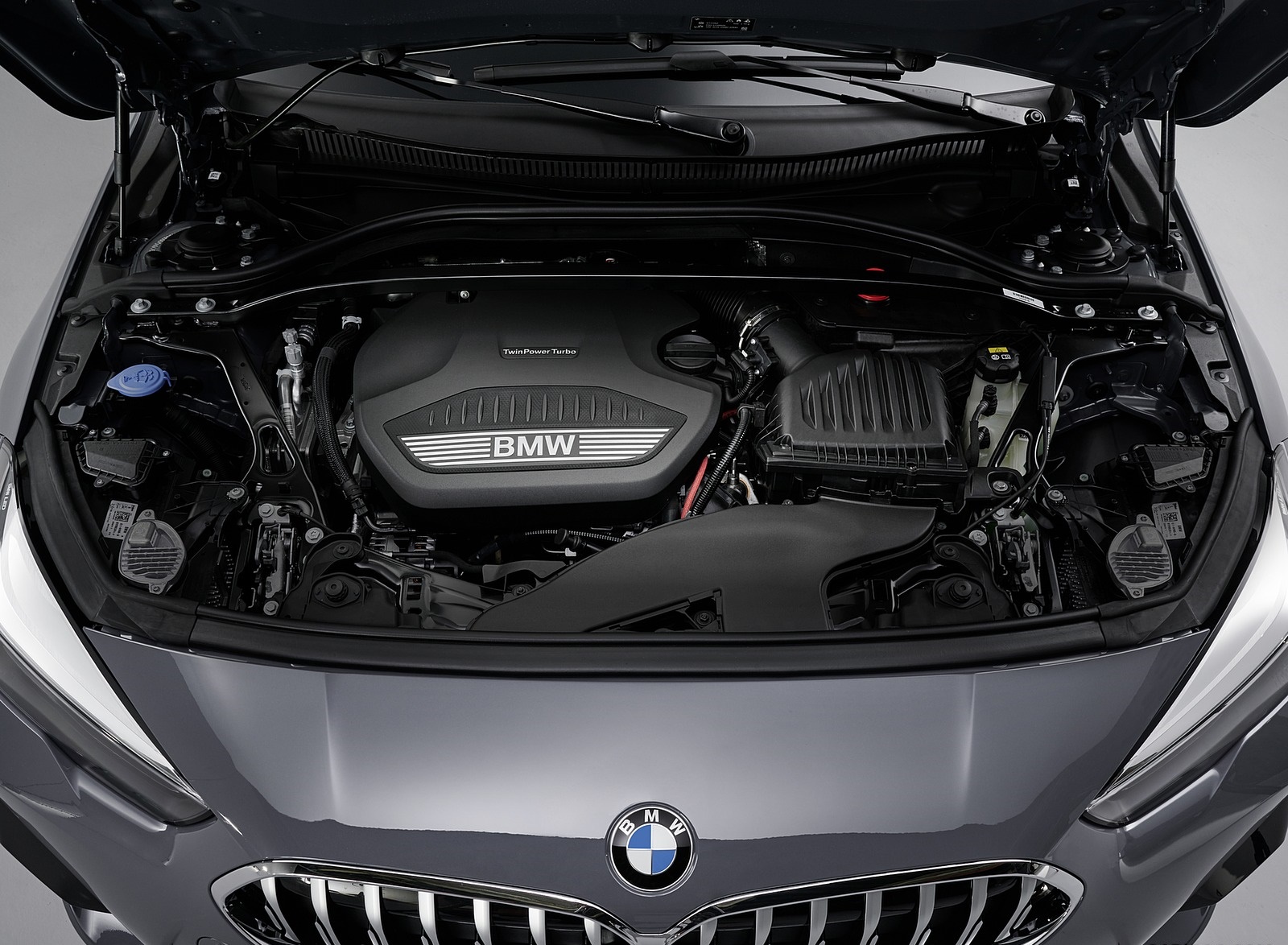 2020 BMW 2 Series 220d Gran Coupe M Sport (Color: Storm Bay Metallic) Engine Wallpapers #47 of 69