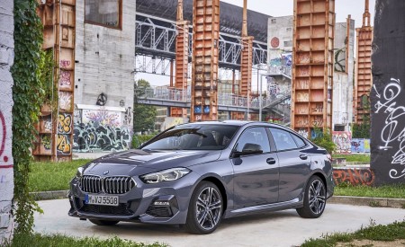 2020 BMW 2 Series 220d Gran Coupe M Sport (Color: Storm Bay Metallic) Front Three-Quarter Wallpapers 450x275 (14)