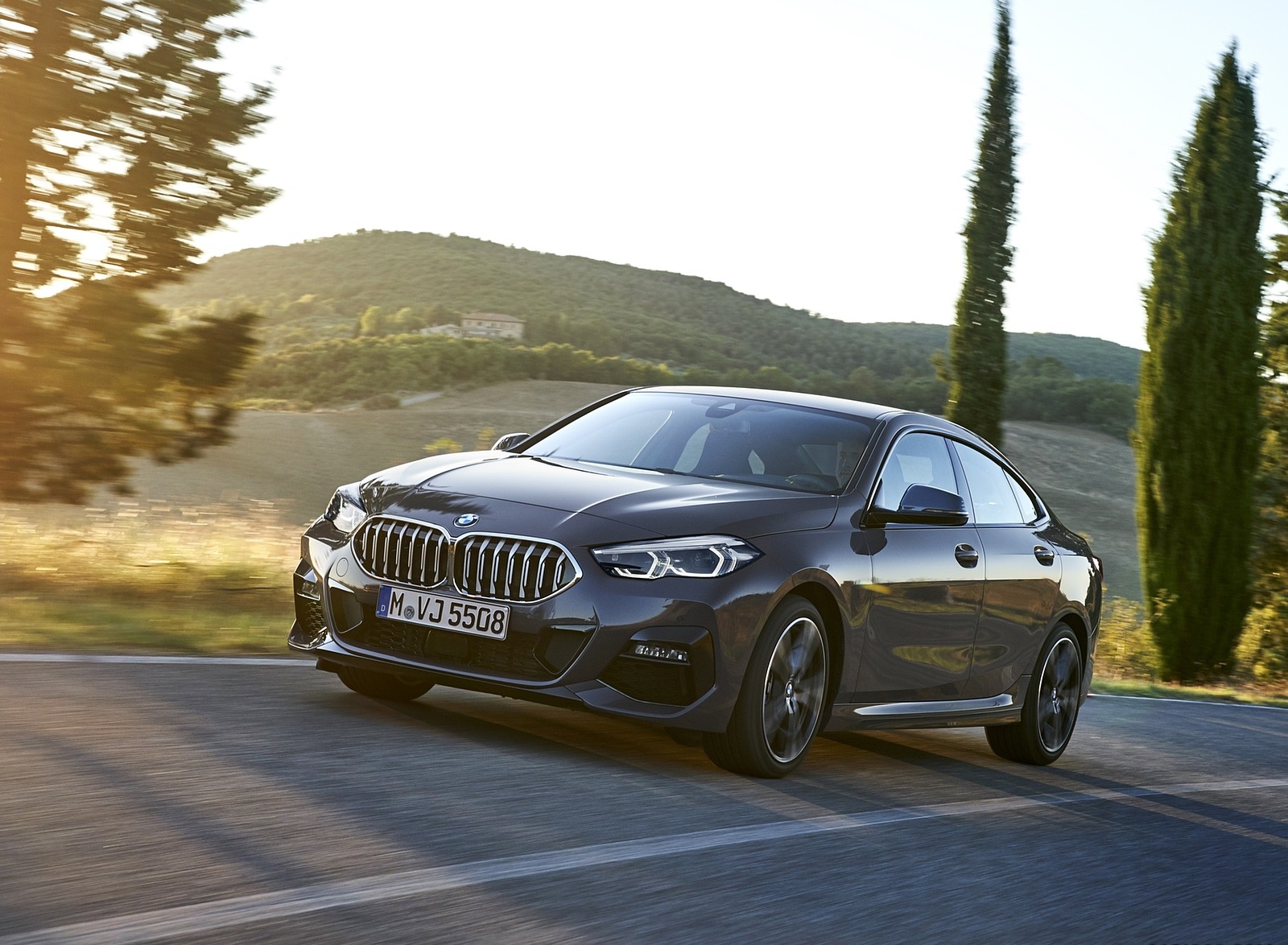 2020 BMW 2 Series 220d Gran Coupe M Sport (Color: Storm Bay Metallic) Front Three-Quarter Wallpapers (3)