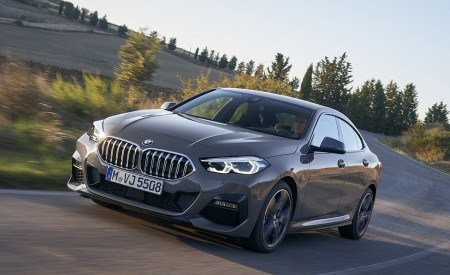 2020 BMW 2 Series 220d Gran Coupe M Sport (Color: Storm Bay Metallic) Front Three-Quarter Wallpapers 450x275 (1)