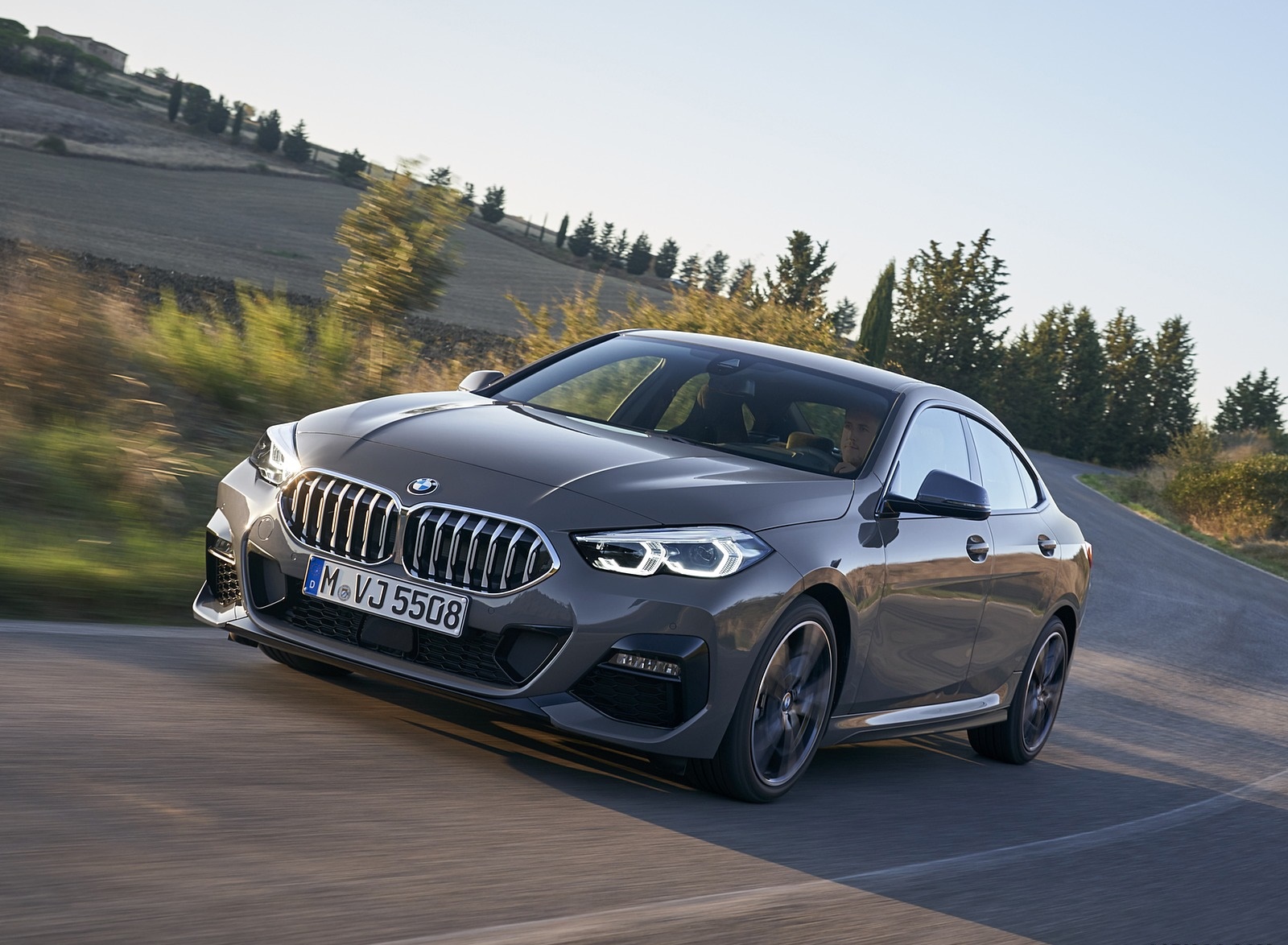 2020 BMW 2 Series 220d Gran Coupe M Sport (Color: Storm Bay Metallic) Front Three-Quarter Wallpapers (1)