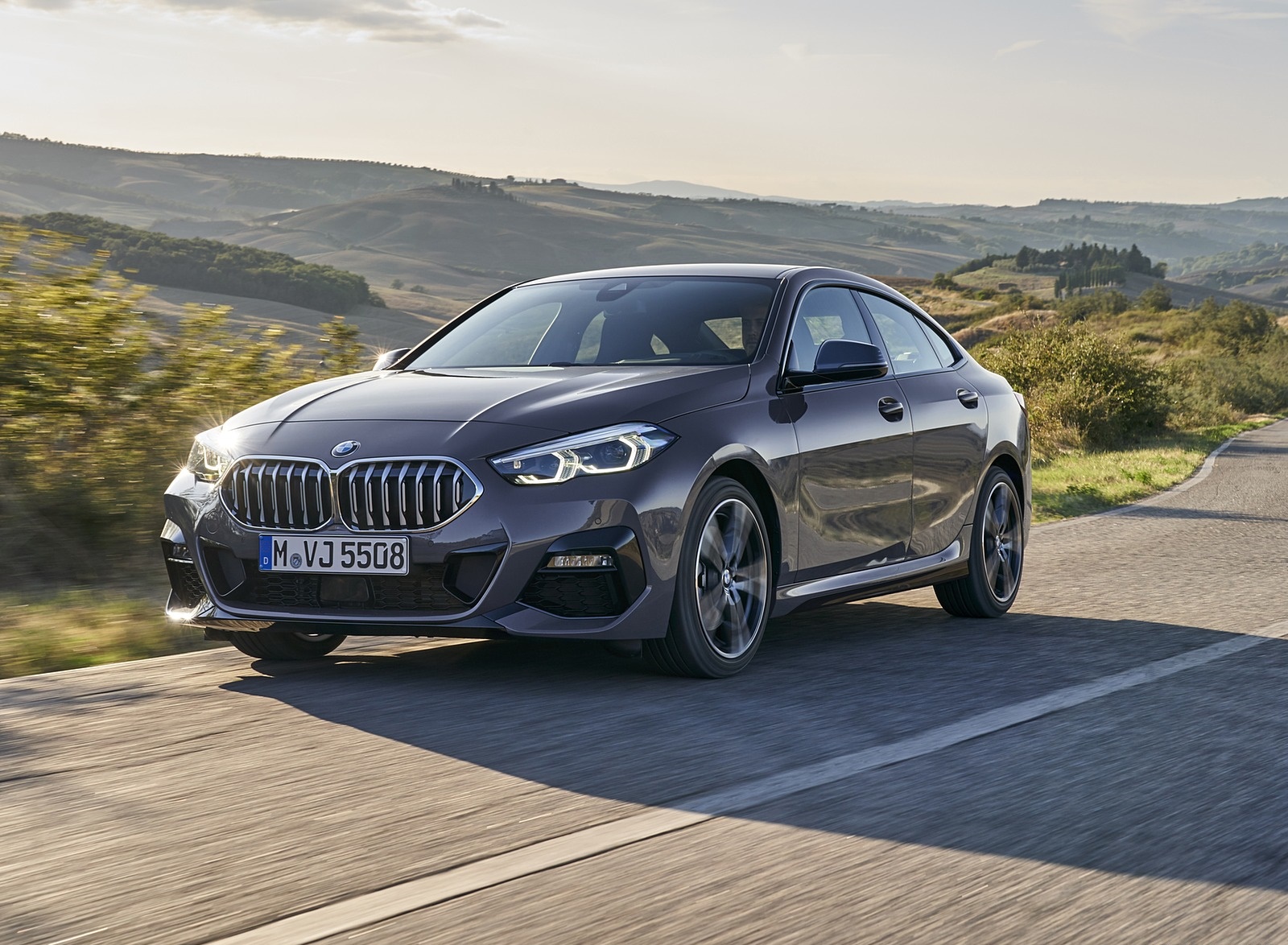 2020 BMW 2 Series 220d Gran Coupe M Sport (Color: Storm Bay Metallic) Front Three-Quarter Wallpapers (7)